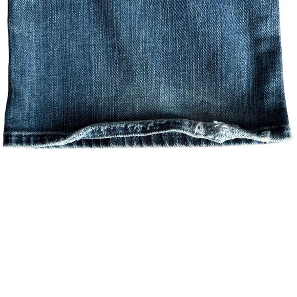 7 For All Mankind Blue Bootcut Jeans - Picture 8 of 12